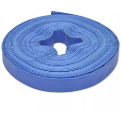 Litteä vesiletku 25 m 1" PVC vedenjakelu