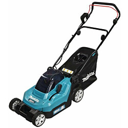 Akkuruohonleikkuri Makita LXT DLM382PM2, 2x18V, 2x4.0Ah akuilla
