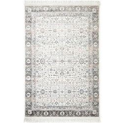 Matto Livianna Celine, 67x105cm, valkoinen/roosa