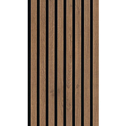 Akustiikkapaneeli Meister Acoustic Sense, 330x2600x20mm, Authentic Terra Brown Oak