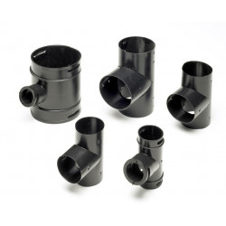 Salaojaputken t-liitos Meltex, ø125/160 mm