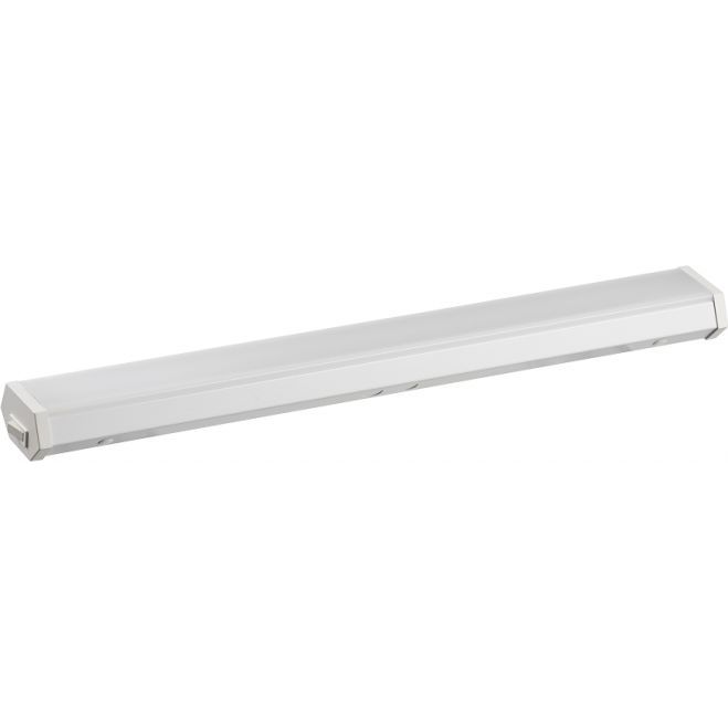 Työpistevalaisin M-Light Cindy Pro LED T8, kytkin, 1237mm, valkoinen