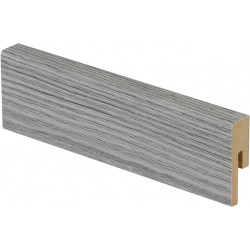 Jalkalista Maler ART R2, 12x42x2750mm, MDF, aito tunne jäkälä