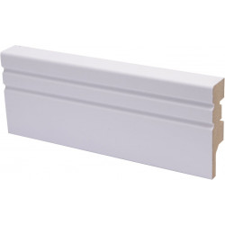 Jalkalista Maler Jana, 16x58x2750mm, MDF, puhdas valkoinen