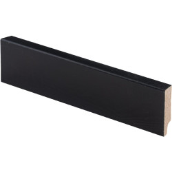 Jalkalista Maler Smart Aava 12x42x3300mm, mänty, VM/EM, musta