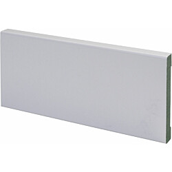 Peitelista Maler SPA, 12x70x2400mm, MDF, kosteudenkestävä, valkoinen