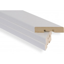 Ovilistat Maler Aava, 12x42xM11, 1-puolinen setti, MDF, valkoinen