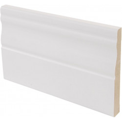 Peitelista Maler Kuru, 12x92x3300mm, MDF, valkoinen