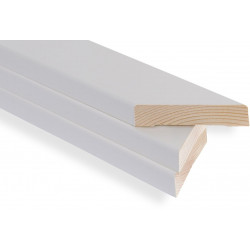 Ovilistat Maler Aava, 12x42xM8, 1-puolinen setti, mänty, valkoinen