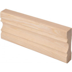Peitelista Maler Aura, 16x60x2200mm, mänty, puuvalmis