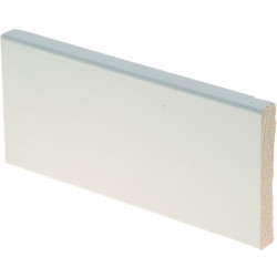 Peitelista Maler Aava, 12x70x2700mm, mänty, valkoinen