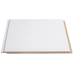 Sisustuspaneeli Maler Smart STP-0, 8x195x2070mm, MDF, ympäripontattu, valkoinen