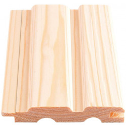 Sisustuspaneeli Maler STP-6 PN valeura, 14x95x2085mm, EM/VM, ympäripontattu, puuvalmis