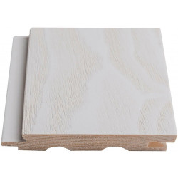 Sisustuspaneeli Maler Smart STS-0 PN, 12x77x2400mm, Sj mänty, ympäripontattu, petsi/lakka, harjattu lumi