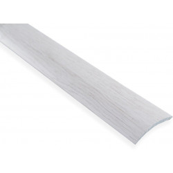 Eritasolista Maler sileä, 0-10mm, 6.2x41x1000mm, alumiini, tarra, valkovaahtera