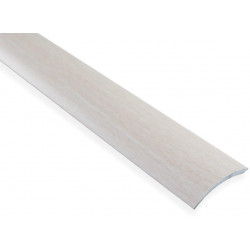 Eritasolista Maler sileä, 0-10mm, 6.2x41x1000mm, alumiini, tarra, jasmin tammi