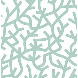 Tapetti Mini Moderns A Forest, 0.52x10m, non-woven, turkoosi