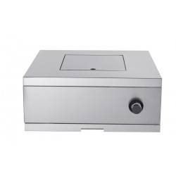 Kesäkeittiön sivupoltinmoduuli Myoutdoorkitchen, integroitava, ruostumaton teräs