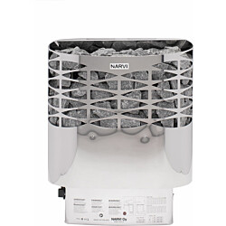 Sähkökiuas Narvi NS, 6kW, 5-8m³, kiinteä ohjaus, teräs