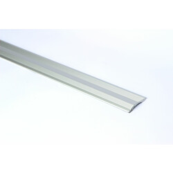 Eritasolista Küberit 247 F4, 40x2000 mm, alumiini, hopea
