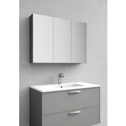 Peilikaappi Noro Flex 900, harmaa