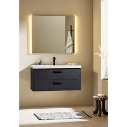 Allaskaappi altaalla Noro Relounge, 1005x425mm, musta puu