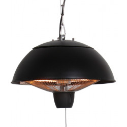 Terassilämmitin Hortus, ripustettava malli, 600/1500W, HA, musta