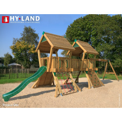 Leikkikeskus Hy-Land Q4S, sis. keinut