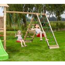 Kiipeilymoduuli leikkitorniin Jungle Gym Climb Module Xtra, sis. puutavaran