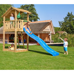 Leikkitorni Jungle Gym Shelter, sis. liukumäen
