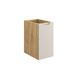 Alakaappi Interia Waves, 1-ovella, 30 cm , beige/tammi