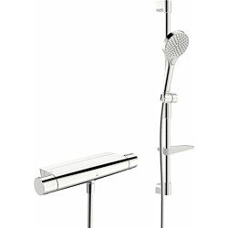 Suihkusetti Oras Optima Style 7169N, termostaattihanalla, vettä säästävä, kromi