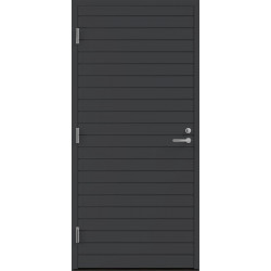 Varaston ovi Oulux VO3, karmi 92mm, RR23 tummanharmaa