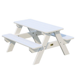 Lasten pöytäryhmä Palmako Lisbet 90x89x50cm valkoinen