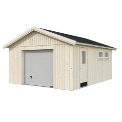 Autotalli Palmako Andre, nosto-ovella, 21,5m²