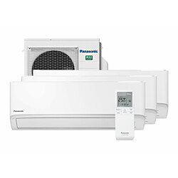 Ilmalämpöpumppu Panasonic Multisplit Z Series CU-3Z52TBE/CS-TZ25ZKEW, 3 sisäyksikköä