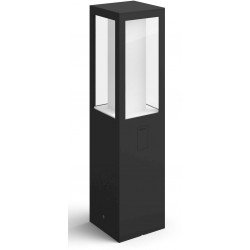 Pylväsvalaisin Philips Hue Impress WACA EU LED, 2x8W, IP44 400x100x100mm, musta