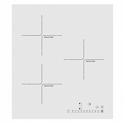Induktiotaso Schlosser PI403S1CW, 45 cm, valkoinen