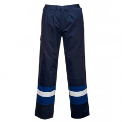 Housut Portwest FR56 Bizflame Plus, tummansininen/sininen, koko XXL