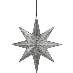 Adventtitähti PR Home Capella, E14, 40cm, hopea