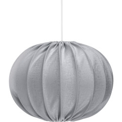 Kattovarjostin PR Home Hilma Carnaby Silver, Ø40cm, hopeanharmaa
