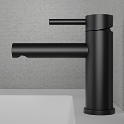 Pesuallashana Scandtap Clear Black, musta