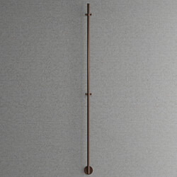 Pyyhekuivain Scandtap Steel Cozied 1 Amber, 30W, kupari