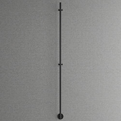 Pyyhekuivain Scandtap Cozied 1 Black, 30W, musta