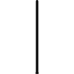 Suihkun teleskooppiputki Scandtap Steel Pleasure Coal, mattamusta