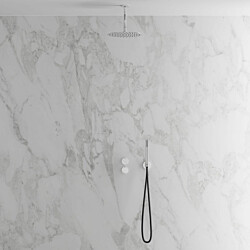 Sadesuihkusetti Scandtap Harmonized 2z Classic, piiloasennettava, ruostumaton teräs
