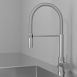 Keittiöhana Scandtap Steel Pro D, pesukoneventtiilillä
