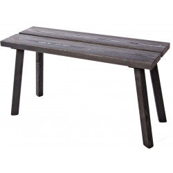 Saunapenkki Pinetta, 80x29x44cm, suora, musta