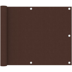 Parvekkeen suoja ruskea 75x300 cm oxford kangas