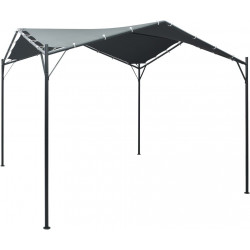 Paviljonki/juhlateltta fineprice 3x3 m teräs antrasiitti